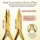My Hair Tools Pro Hair Extension Tools Kit Gold - Multi Purpose