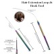 My Hair Tools Pro Extension Kit, Extensions Remover Pliers set, Micro Beads Pulling Hook & Microbead Loop Tool Stainless Steel