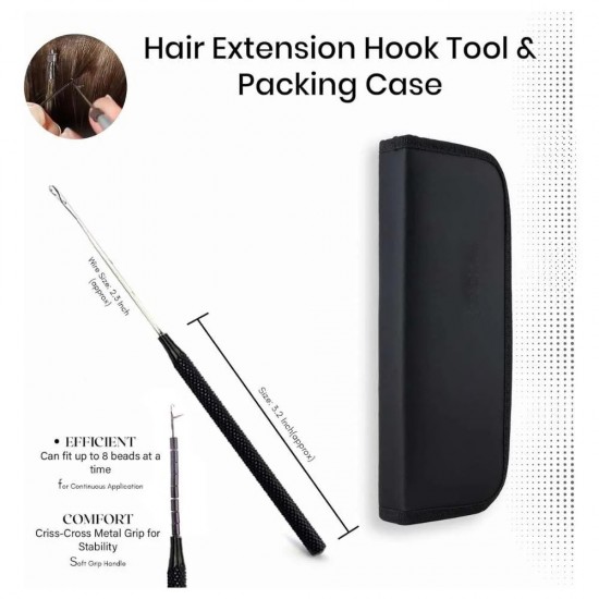 Microbead tool kit all in one in black gray