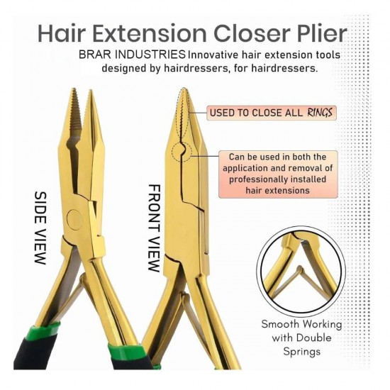 Microbead tool kit all in one in golden black