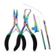 Rainbow Professional Hair Extension Tools Kit