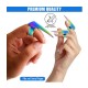 Rainbow Professional Hair Extension Tools Kit