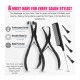 Hair Extension Tapin plier with comb and clips