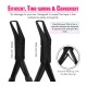 Hair Extension Tapin plier with comb and clips