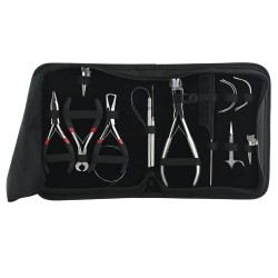 Hair extension tools including | Tape in Extension Plier |Loop & Crochet Hook