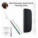 Microbead tool kit all in one in Rainbow black