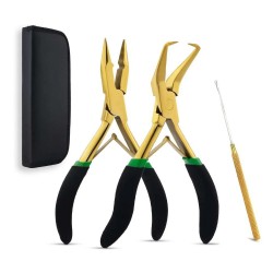 Microbead tool kit all in one in golden black