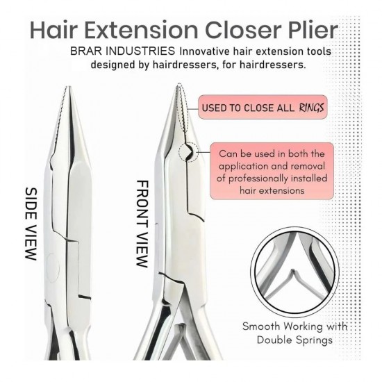 Microbead tool kit all in one in silver black